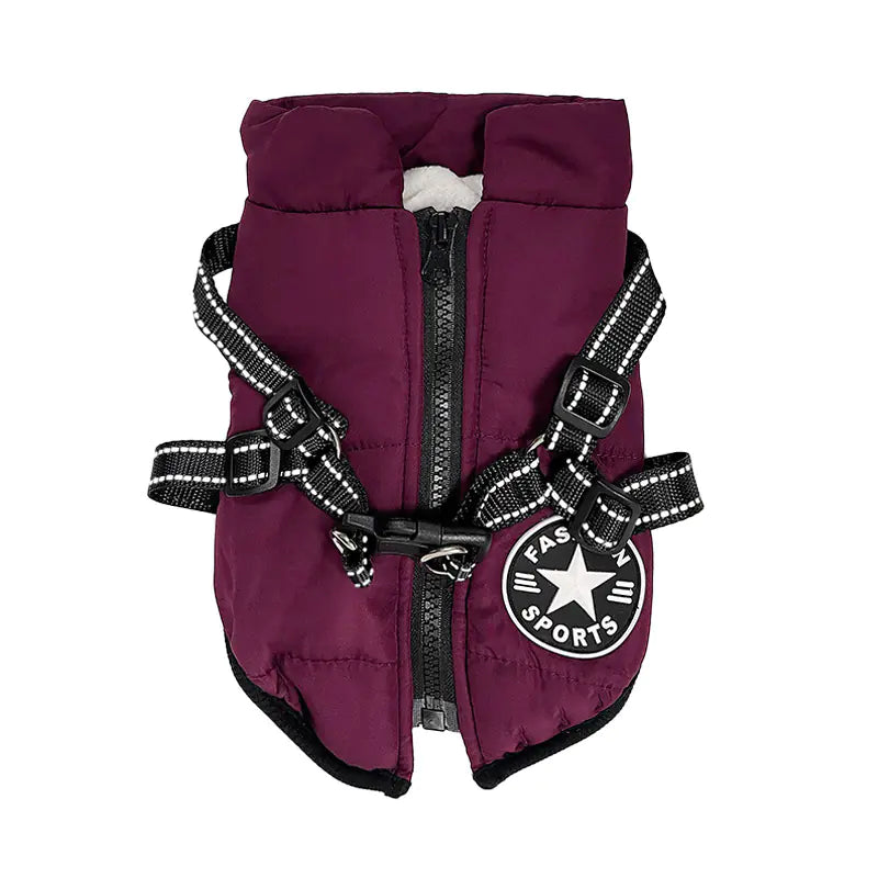 Jaqueta Impermeável para Cães de Estimação Amazon Outono Inverno (Atacado)