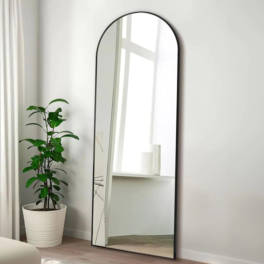 ArchedTop 57"x20" Full Body Mirror with Stand