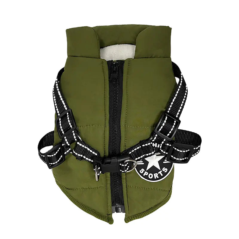 Jaqueta Impermeável para Cães de Estimação Amazon Outono Inverno (Atacado)